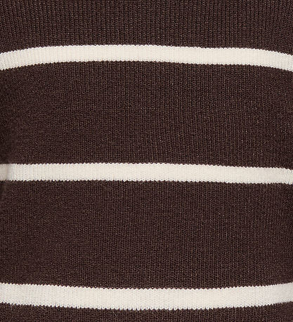 Kids Only Bluse - Strik - Short - KogFranca - Coffee Bean/SMALL 