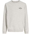 Jack & Jones Sweatshirt - JorNorrebro - White Melange/AW 26