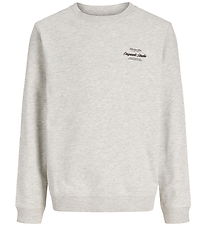 Jack & Jones Sweatshirt - JorNorrebro - White Melange/AW 26