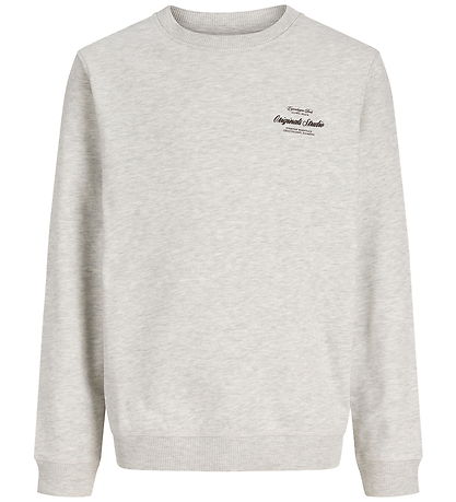 Jack & Jones Sweatshirt - JorNorrebro - White Melange/AW 26