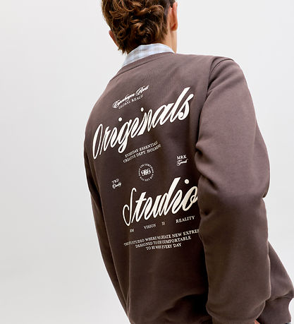 Jack & Jones Sweatshirt - JorNorrebro - Java/AW 26