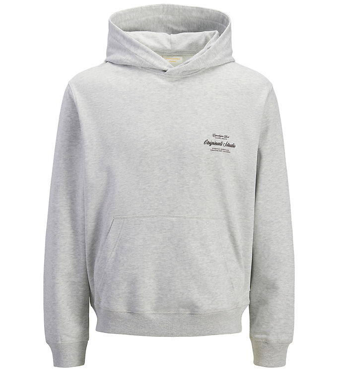 Jack & Jones Hættetrøje - JorNorrebro - Hvidmeleret/AW26