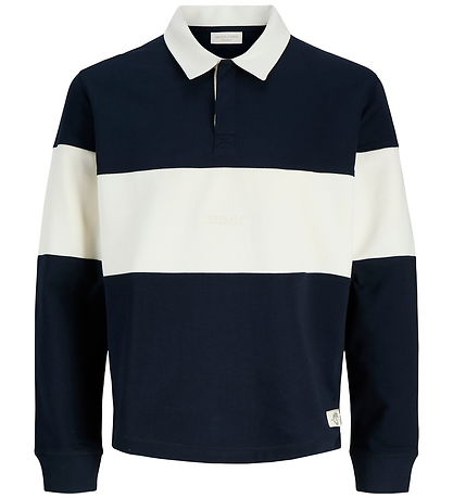 Jack & Jones Sweatshirt - JorFrederiksberg - Polo - Sky Captain