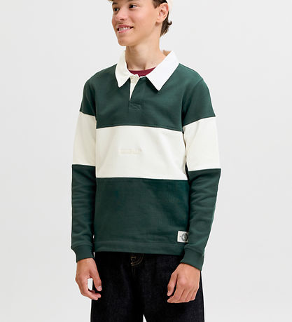 Jack & Jones Sweatshirt - JorFrederiksberg - Polo - Pine Grove