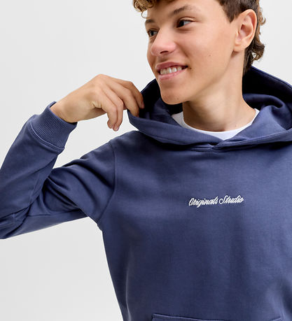 Jack & Jones Hættetrøje - JorNorrebro - Noos - Crown Blue