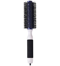 Fan Palm Hairbrush - Dry Brush - Medium+ - Glossy White
