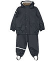 Mikk-Line X Kids-World Regntøj - PU - Carbon