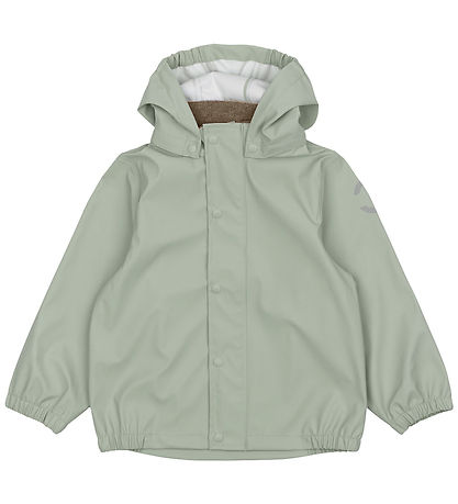Mikk-Line X Kids-World Regntøj m. Seler - PU - Seagrass
