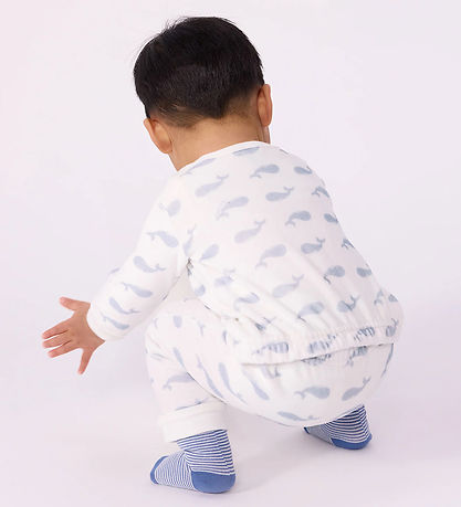 Petit Bateau Natdragt - Marshmallow/Polaire