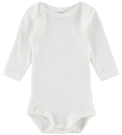 Petit Bateau Body l/æ - 3-pak - Hvid/Blå/Grøn
