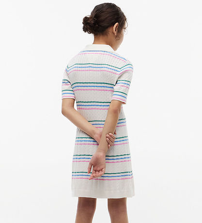 Tommy Hilfiger Kjole - Polo - Ivory Silk