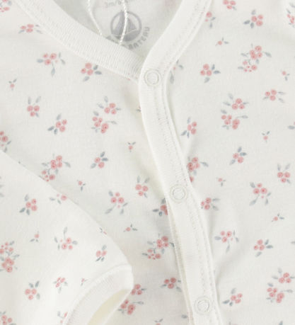 Petit Bateau Natdragt - Marshmallow/Rose