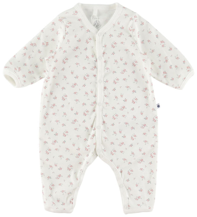 Petit Bateau Natdragt - Marshmallow/Rose