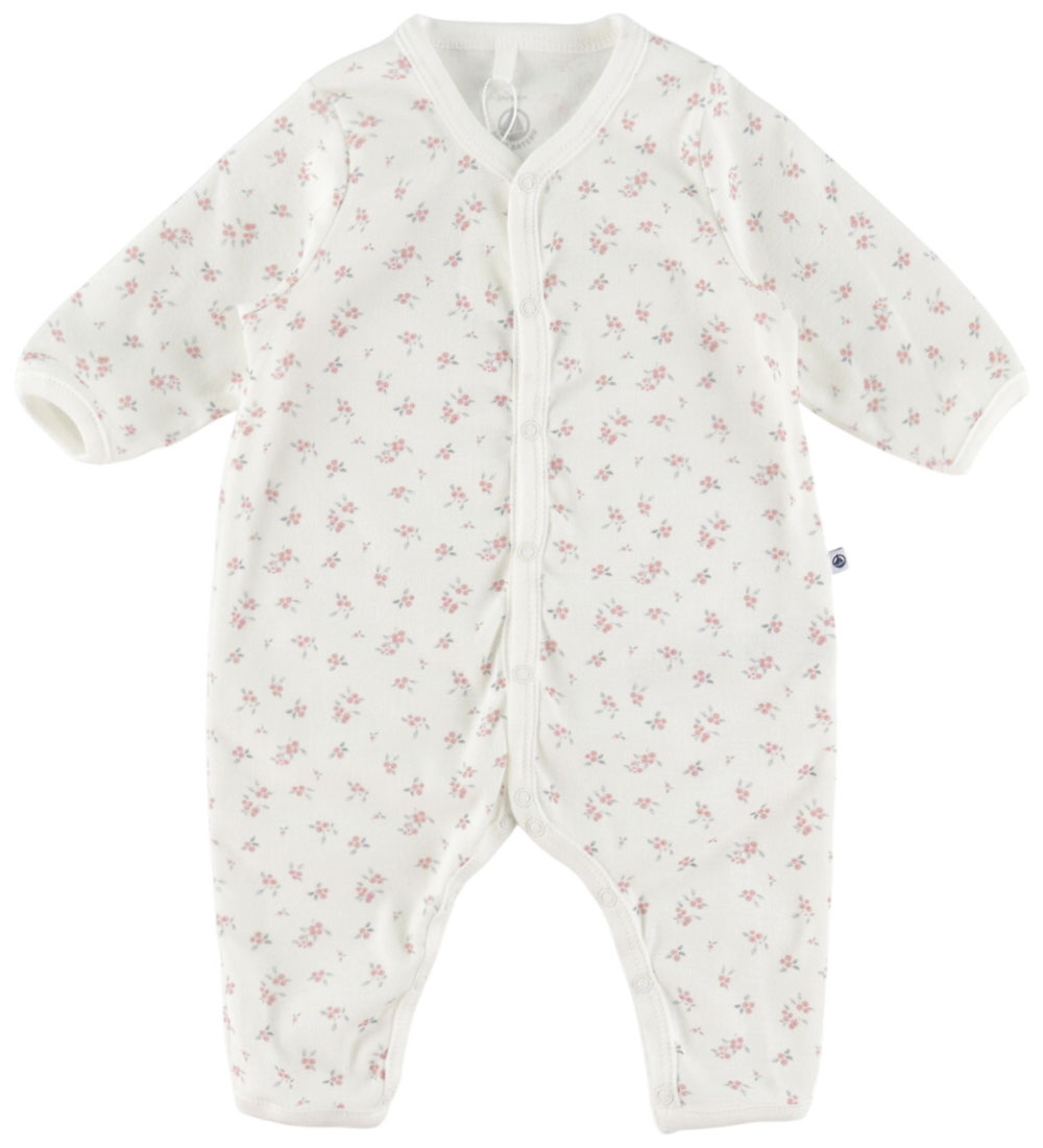 Petit Bateau Pyjamapak - Marshmallow/Rose - Petit Bateau - 6 mnd - Pyjamapakken