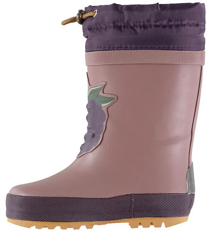 Mikk-Line Gummistøvler m. For - Wellies 3D - Blackberry
