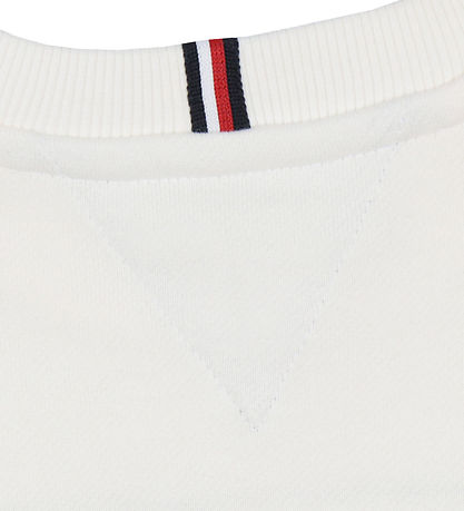 Tommy Hilfiger Sweatshirt - Heritage Flag - Off White