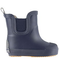 Mikk-Line Gummistøvler m. For - Barfod - Wellies Short - Blue Ni