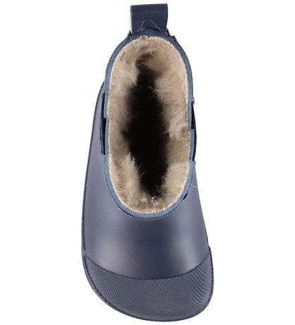 Mikk-Line Gummistøvler m. For - Barfod - Wellies Short - Blue Ni