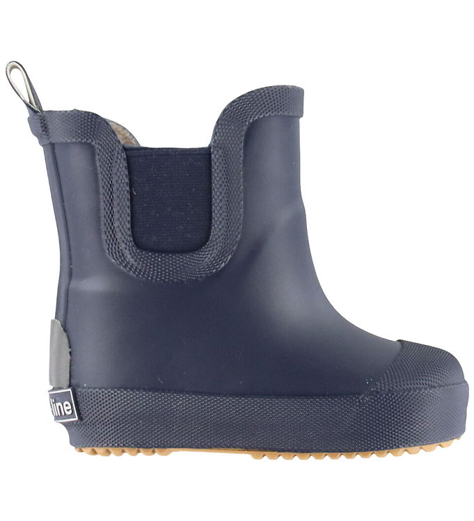 Mikk-Line Termostøvler - Barfod - Wellies Short - Blue Ni