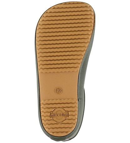 Mikk-Line Gummistøvler - Barfod - Wellies Solid - Kombu Green
