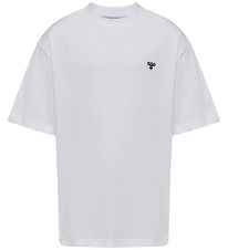 Hummel T-shirt - hmlJr Loose - Bright White