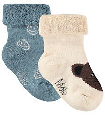 Molo Strømper - 2-pak - Nodda - Twilight Blue