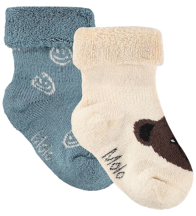 Molo Strømper - 2-pak - Nodda - Twilight Blue