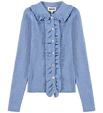 Molo Cardigan - Strik - Gamora - Topaz Blue