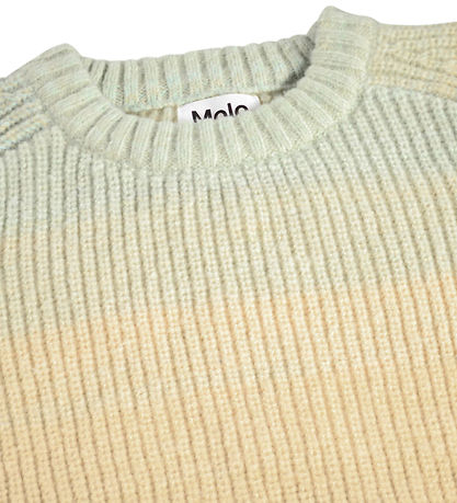 Molo Bluse - Strik - Bosse - Space Dye Green
