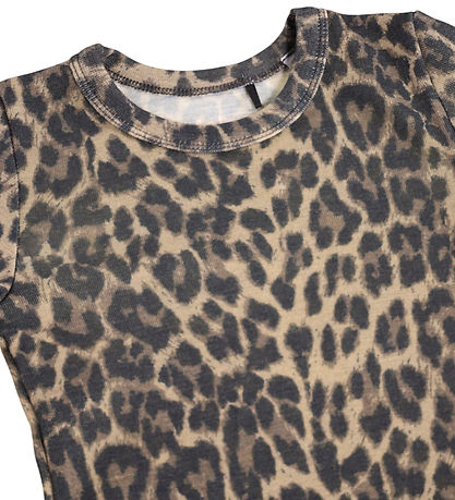 Molo Bluse - Uld - Rihanna - Brushed Leo