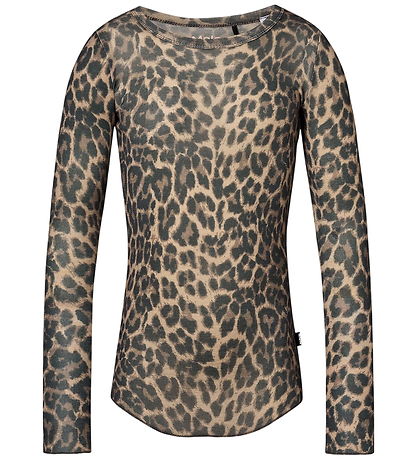 Molo Bluse - Uld - Rihanna - Brushed Leo