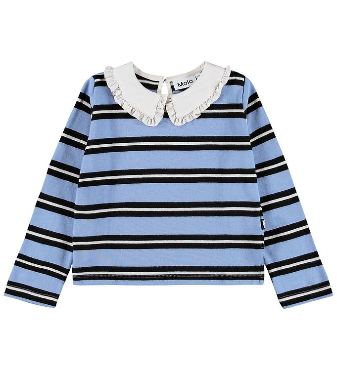 Molo Bluse - Rama - Topaz Stripe