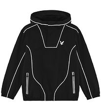 Lyle & Scott Anorak - Reflective Piped - Jet Black
