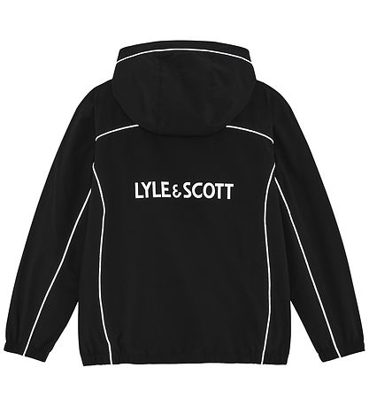 Lyle & Scott Anorak - Reflective Piped - Jet Black