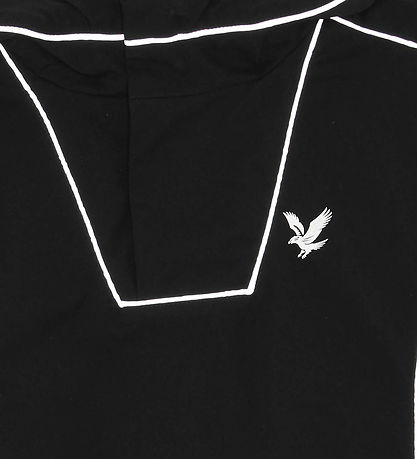 Lyle & Scott Anorak - Reflective Piped - Jet Black