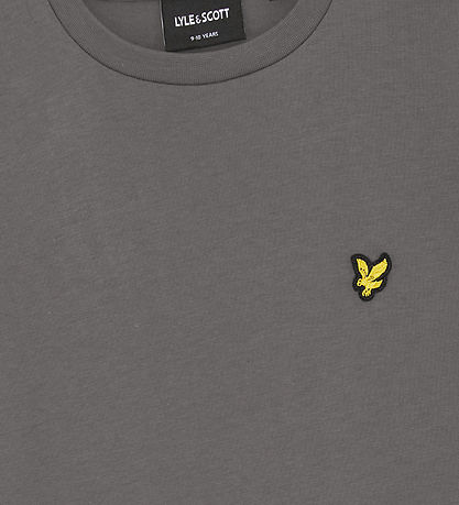Lyle & Scott T-shirt - Plain - Mid Grey