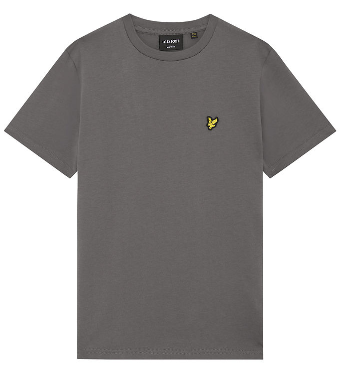 Lyle & Scott T-shirt - Plain - Mid Grey