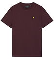 Lyle & Scott T-Shirt - Plain - Burgundy