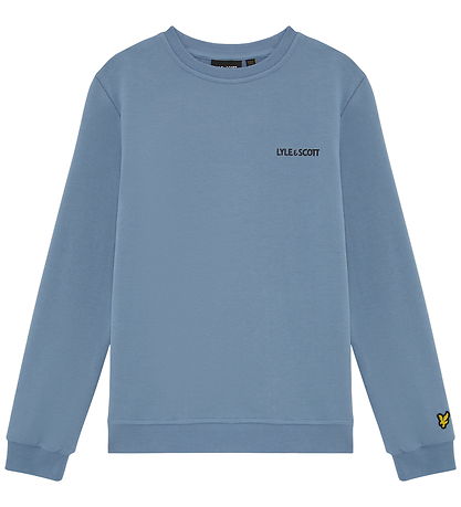 Lyle & Scott Sweatshirt - Logo Crew - Power Blue