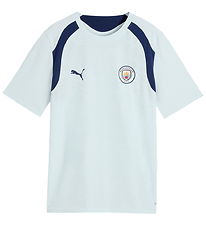 Puma T-Shirt - MCFC Training Jersey Jr - Blå
