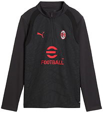 Puma Træningsbluse m. Lynlås - ACM - Dark Grey