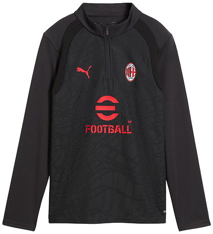 Puma Træningsbluse m. Lynlås - ACM - Dark Grey