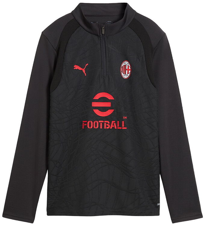 Puma Træningsbluse m. Lynlås - ACM - Dark Grey
