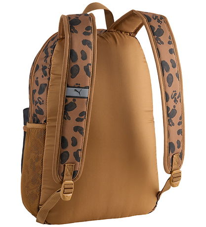 Puma Rygsæk - Phase AOP Backpack - Sort/Brun