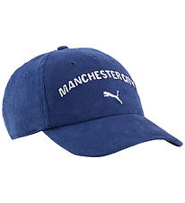 Puma Kasket - MCFC CULTURE Corduroy Cap - Blå