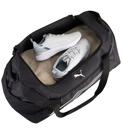 Puma Sportstaske - Fundamental Medium Sports Bag - Sort