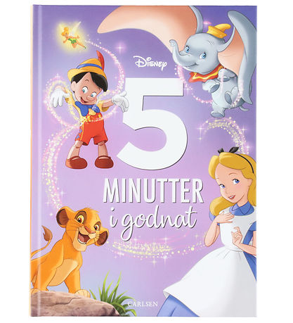 Forlaget Carlsen Bog - Fem Minutter i Godnat - Disney - DA