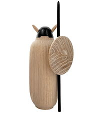 Novoform Træfigur - Viking Harald - Natural Oak