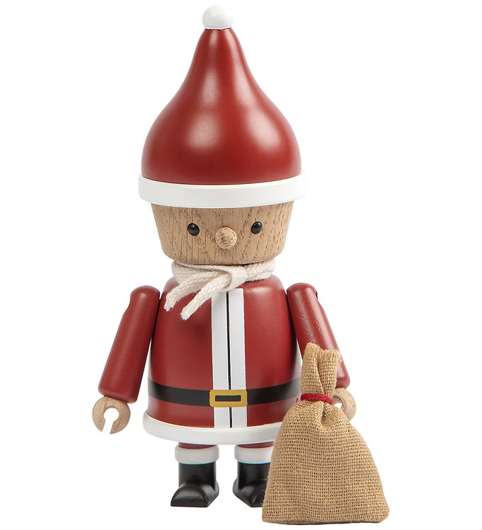 Novoform Træfigur - Nicholas Julemand med Sæk