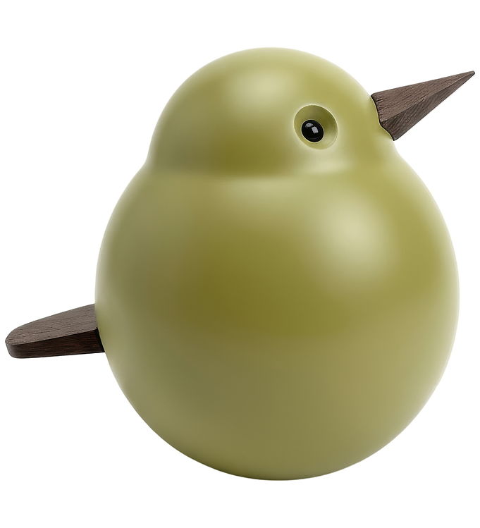 Novoform Træfigur - Mor Spurv - Mosgrøn Bøg